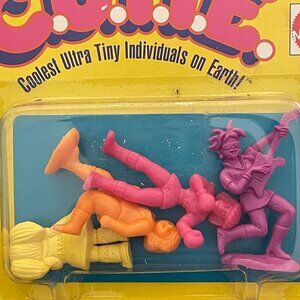 Mattel 1986 Coolest Ultra Tiny Individuals on Earth!  C.U.T.I.E. The Worlds 2" S